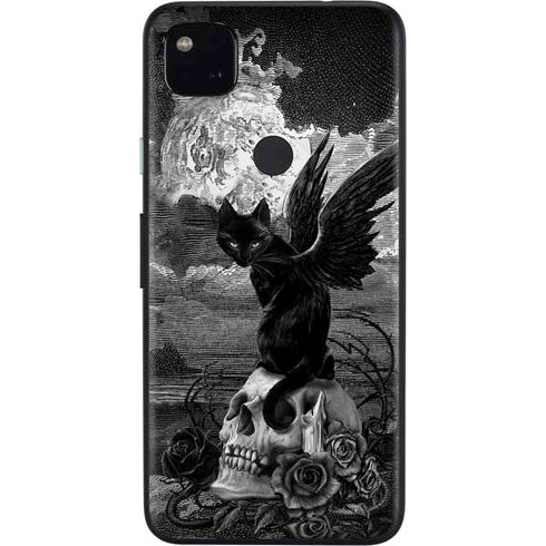 Alchemy Nine Lives of Poe Google Pixel 4a Skin